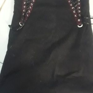 Tripp corset skirt lace bustle goth pencil pin up